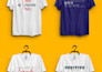 do minimalist typography t shirt design